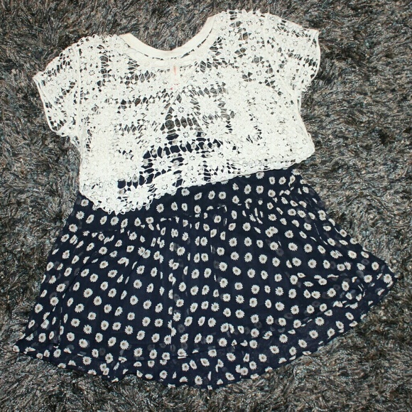 B Jewel Floral Print Skirt Large - Picture 1 of 6